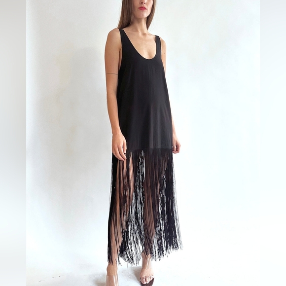 Mr. Larkin Dresses & Skirts - Mr. Larkin Tassel Slip Dress